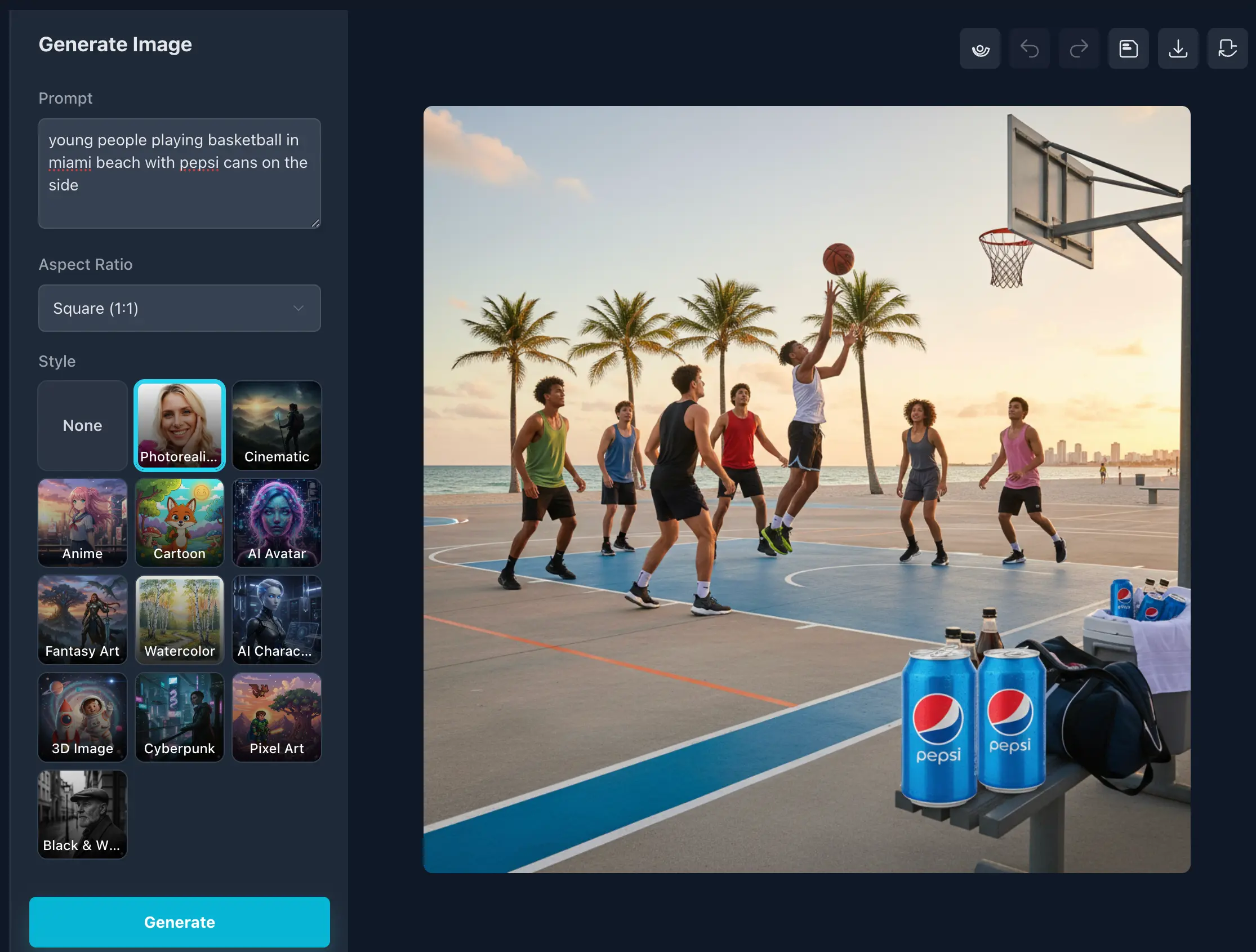 AI Background Generator for Product Photos