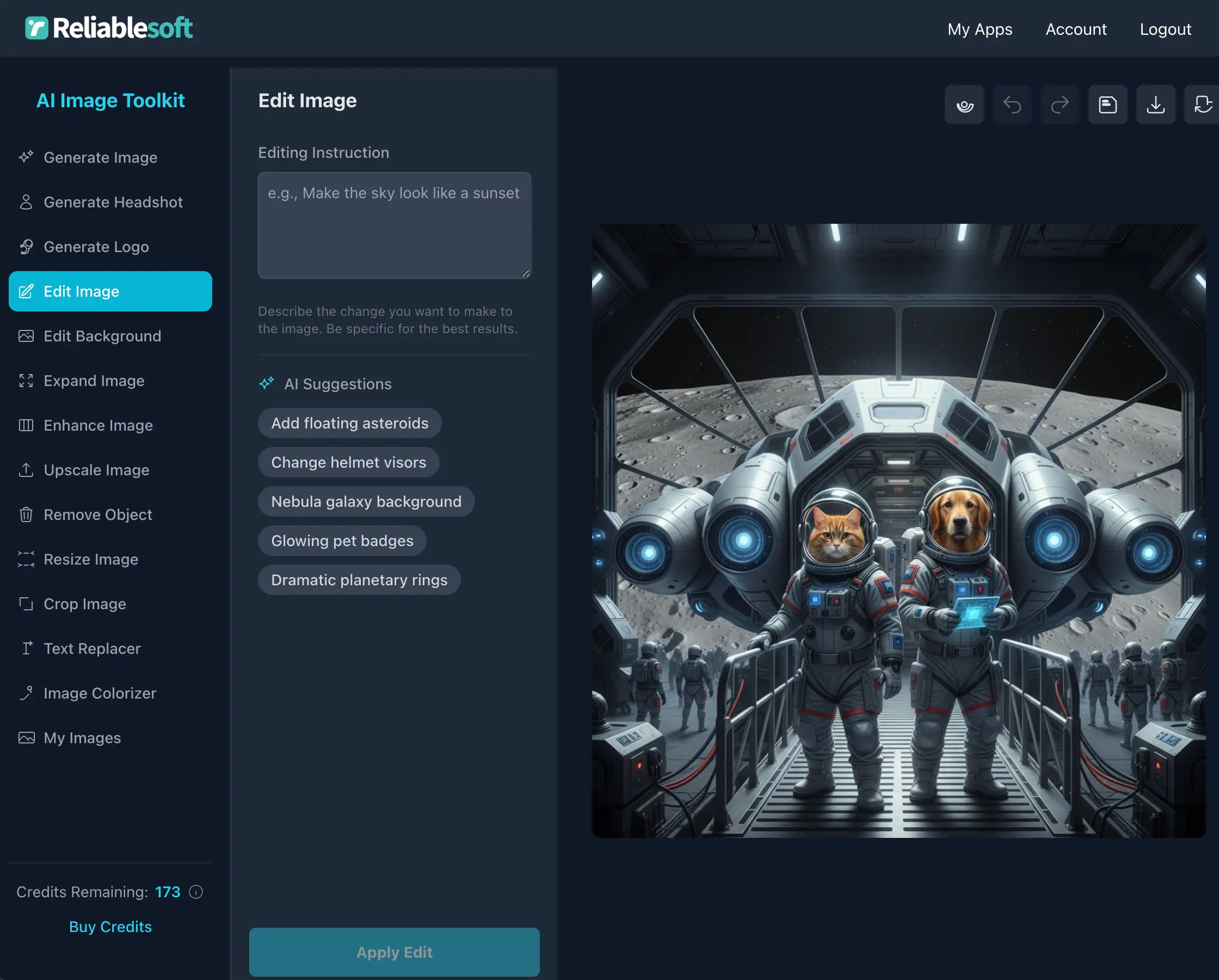 AI Image Editor - Edit with Prompt