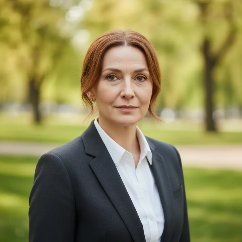 Sample AI headshot