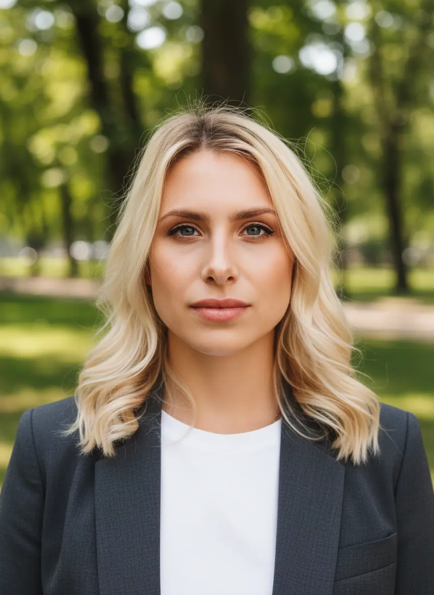 Social Media profile AI headshot