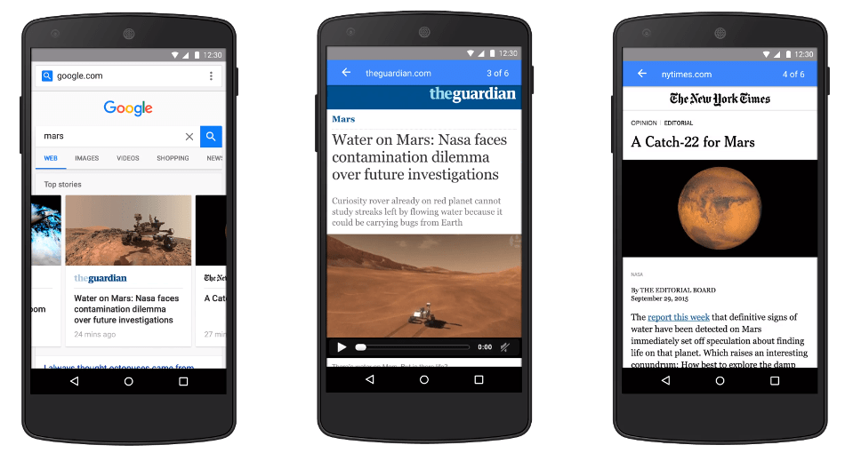 Accelerated Mobile Pages Example