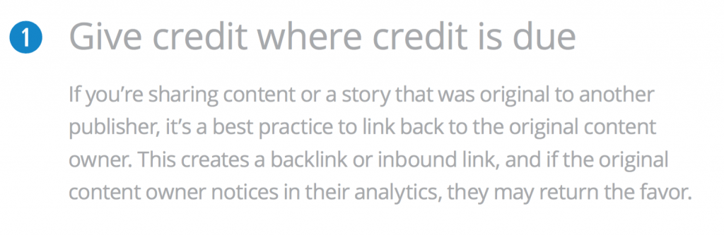 Link Building Advice by Google