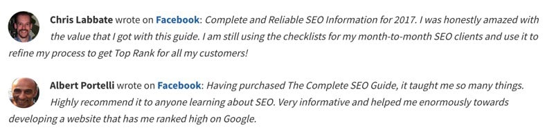 Customer Reviews for Product Page SEO