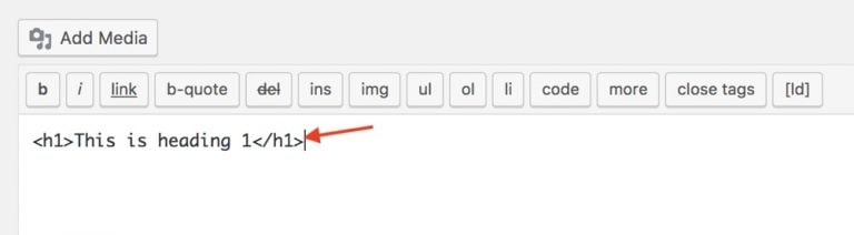 What is the H1 Tag and Why it is Important for SEO