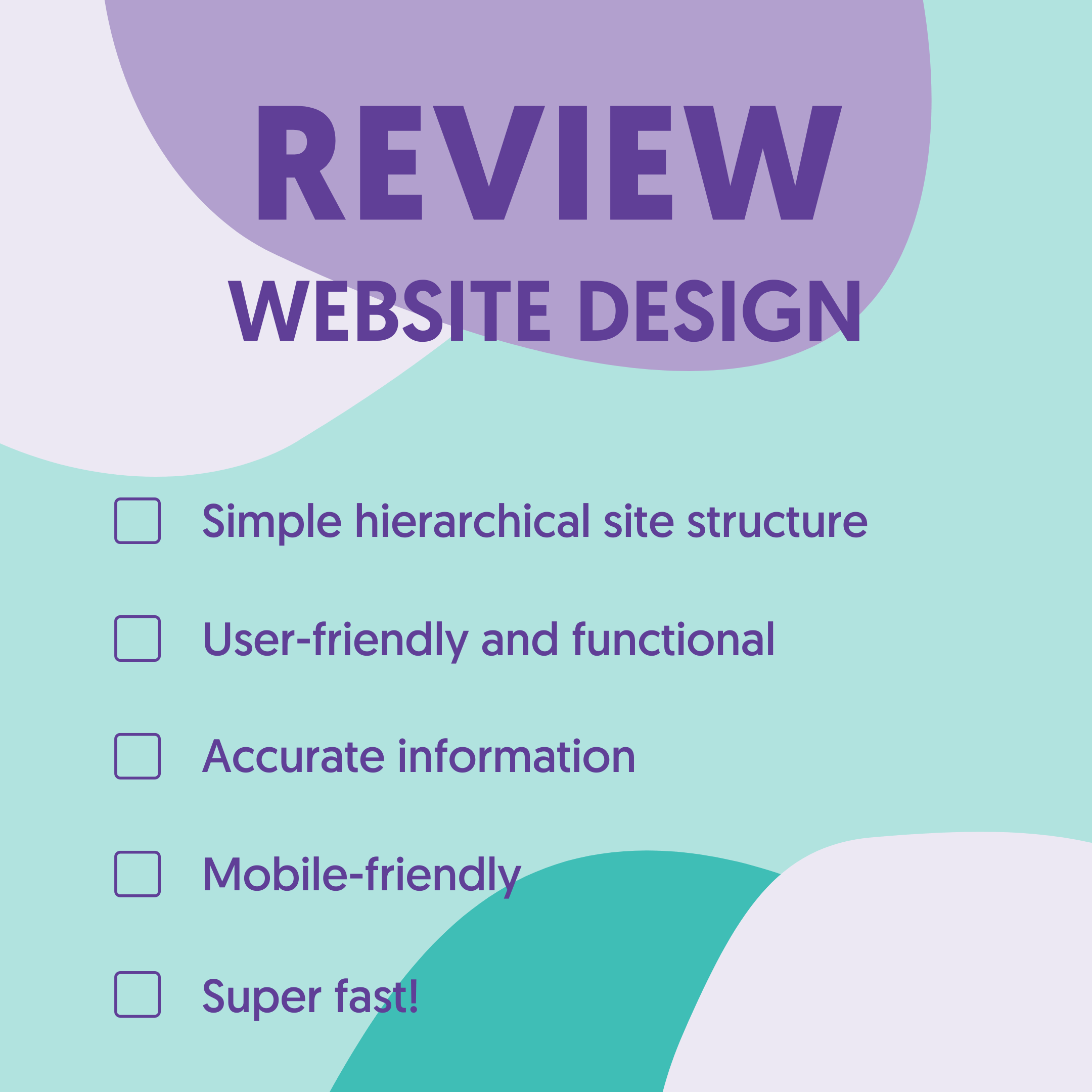 Website Design Review Checklist