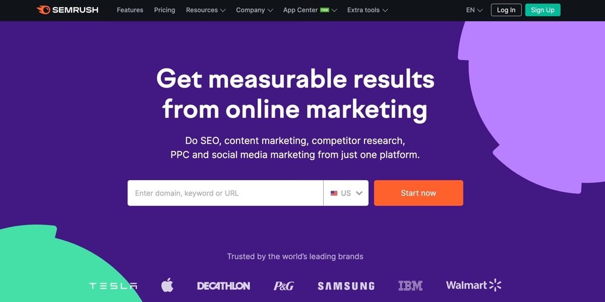 Semrush Marketing Tool