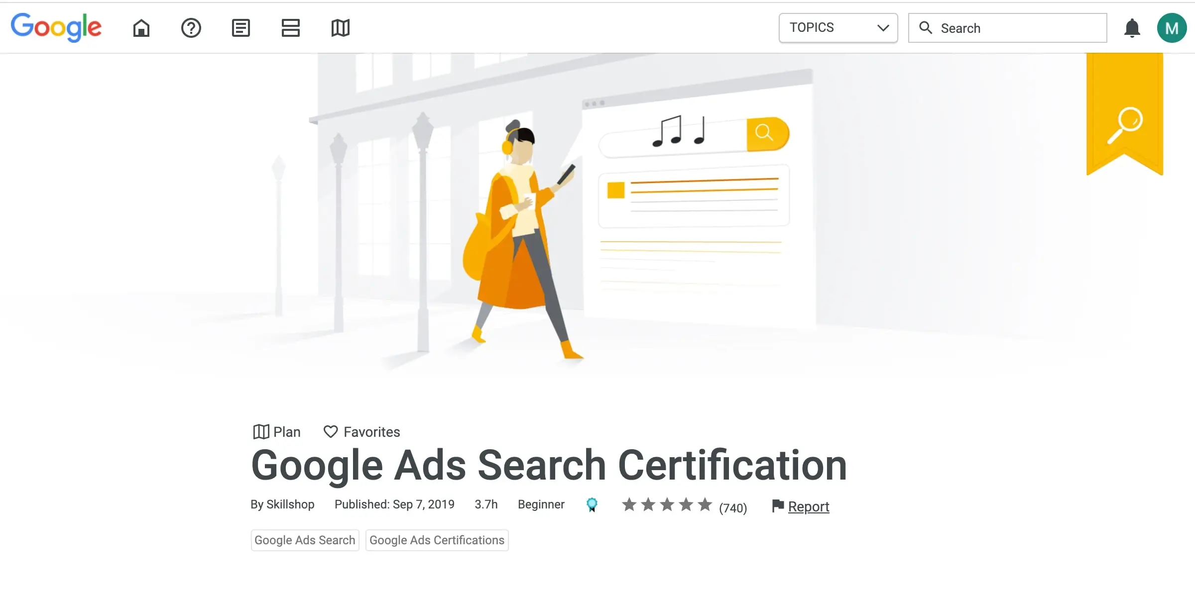 Google Ads Search Certification