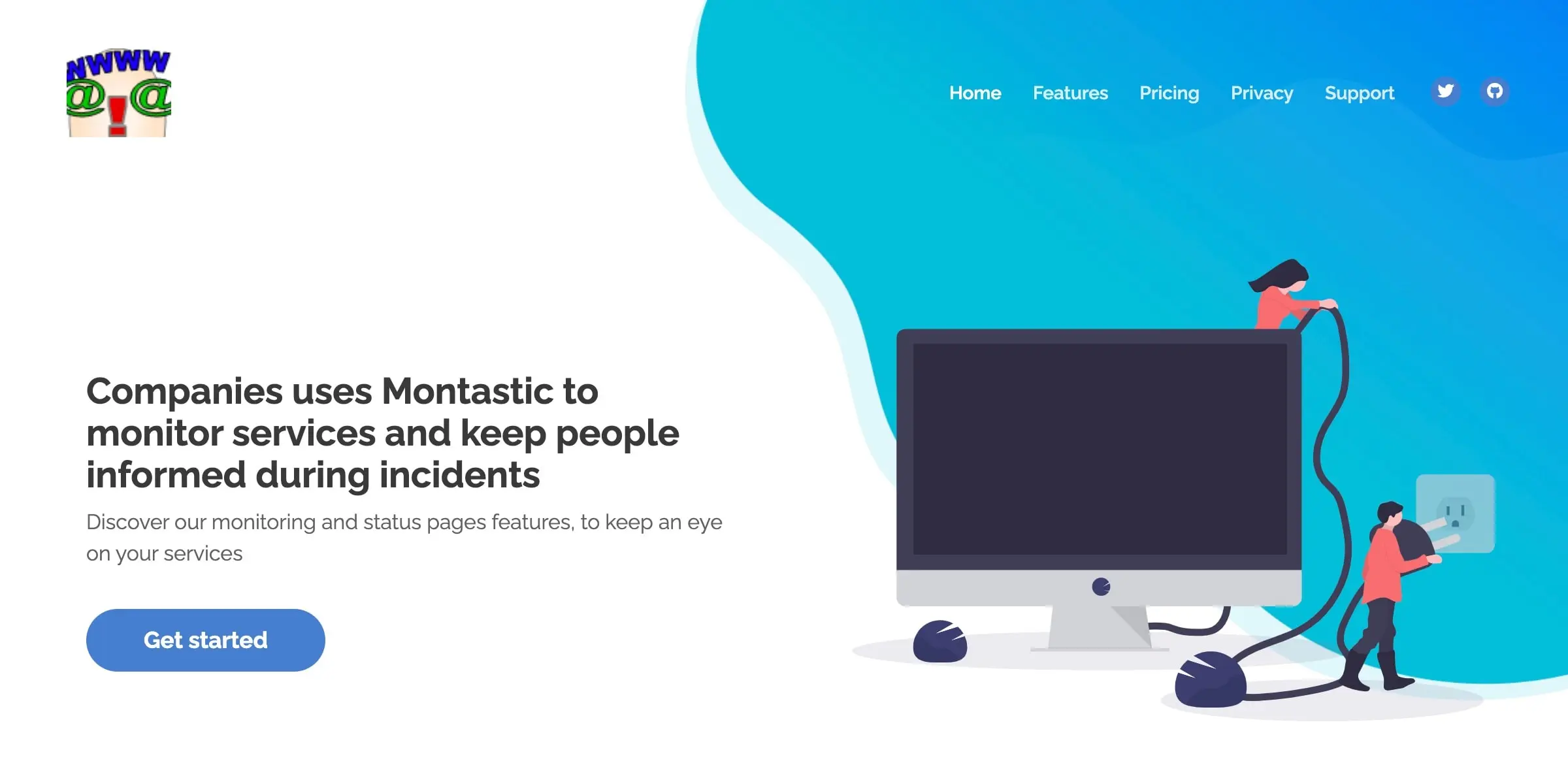 Montastic Website Monitoring