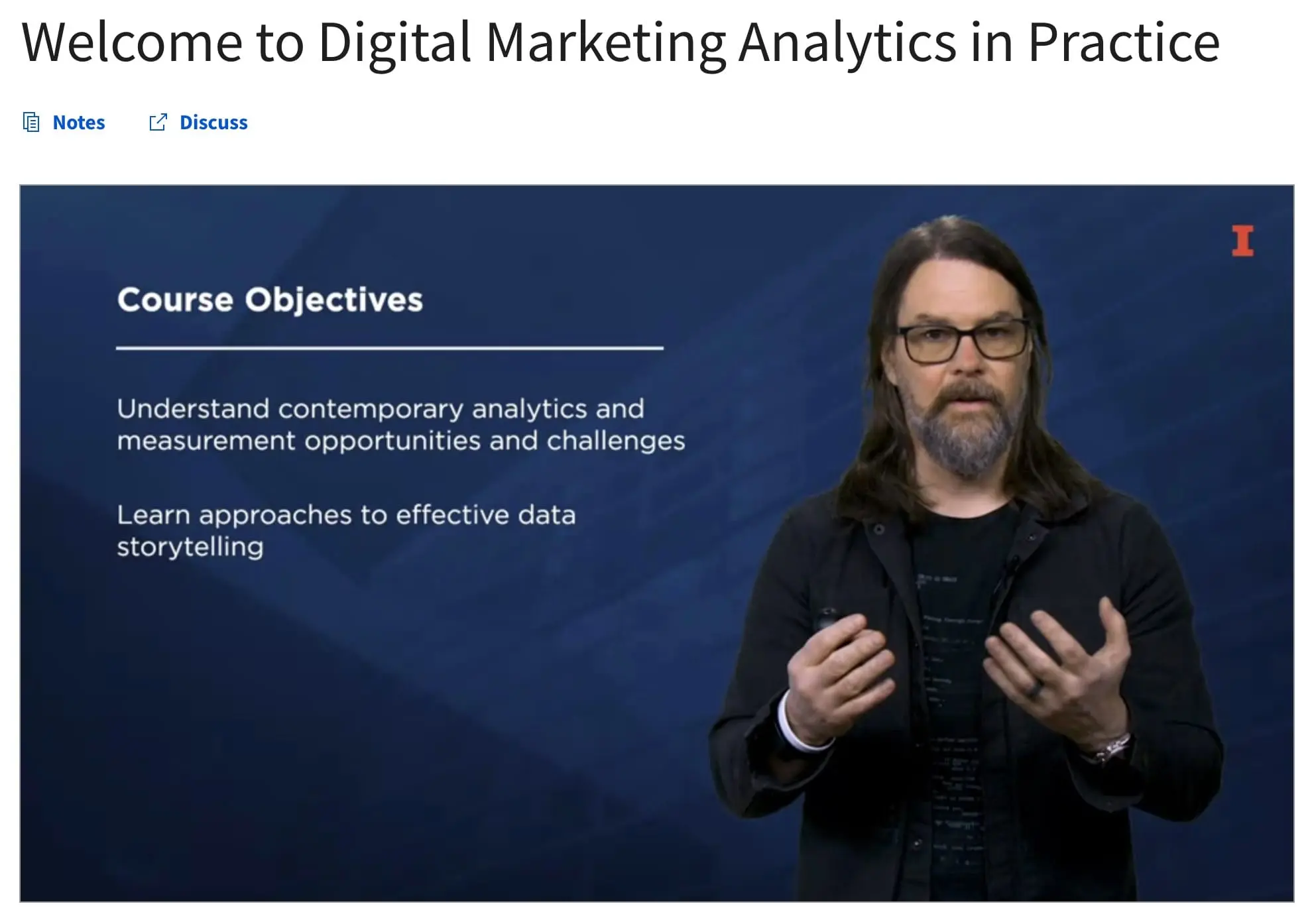 Digital Marketing Analytics in Practice Course