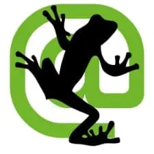 çığlık atan kurbağa logosu