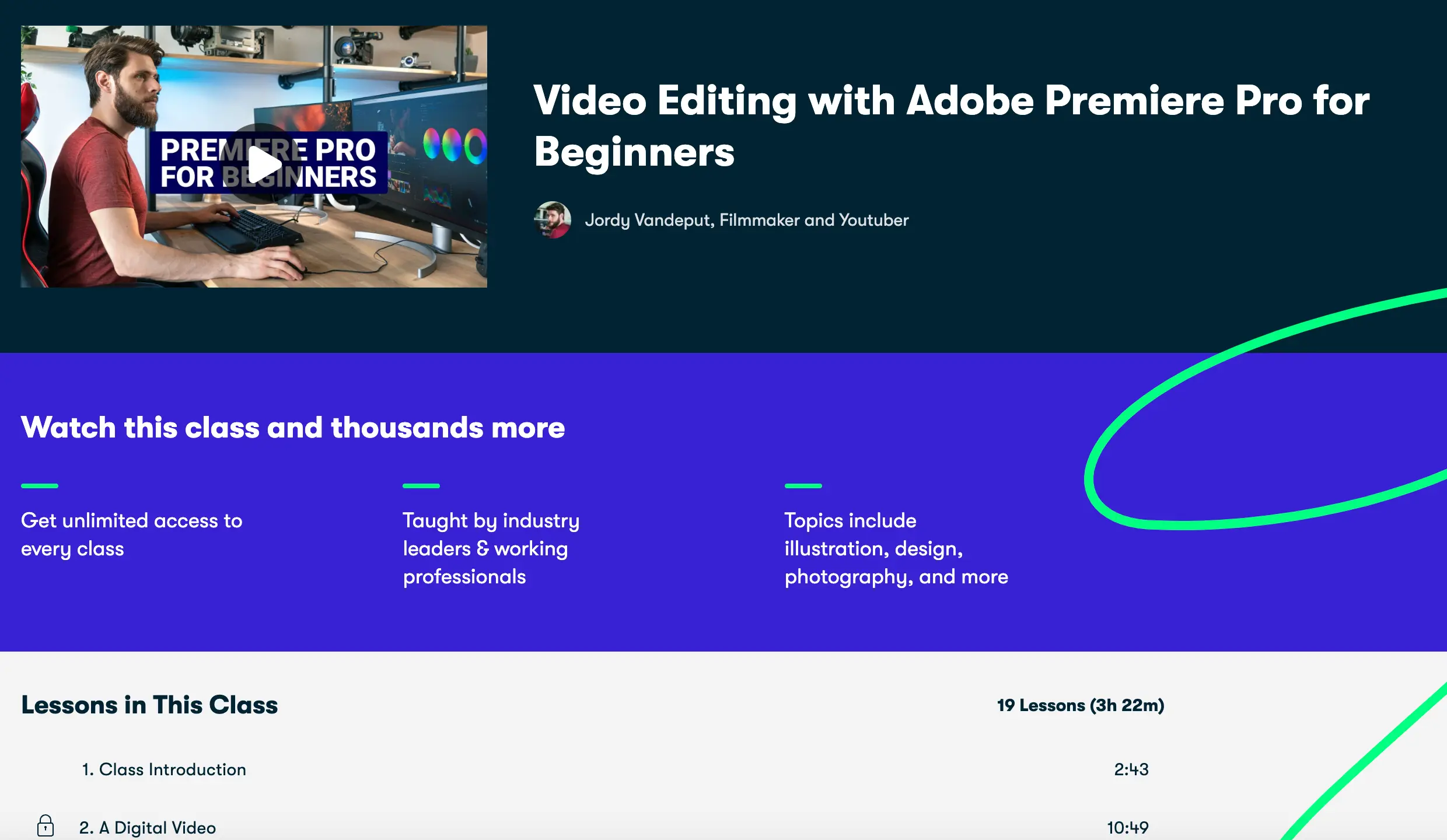Video Editing with Adobe Premiere Pro for Beginners