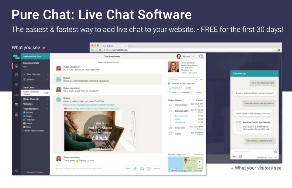 PureChat Expert Review – Pros, Cons, Pricing PureChat Expert Review – Pros, Cons, Pricing