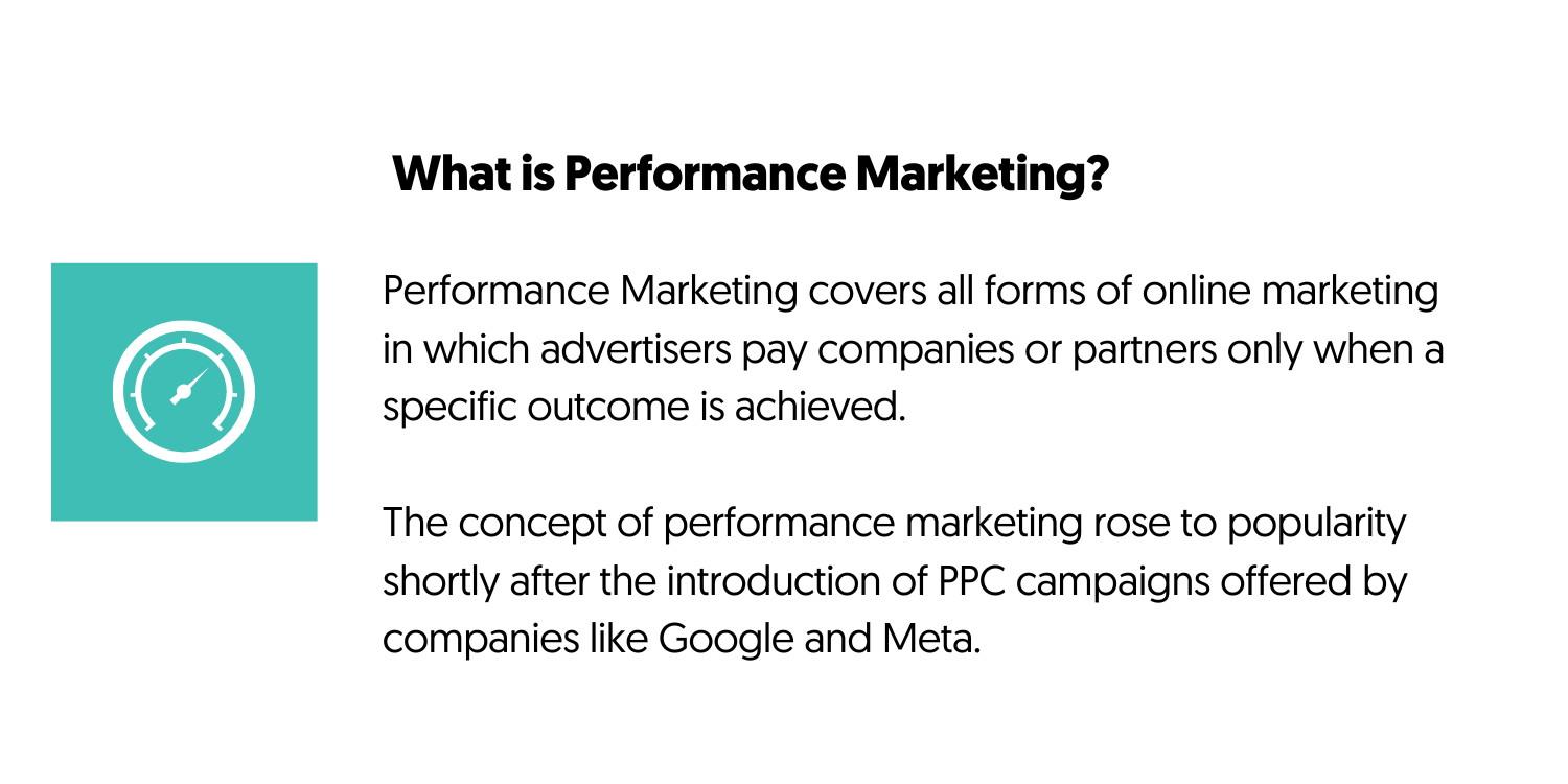 Definition of Performance Marketing