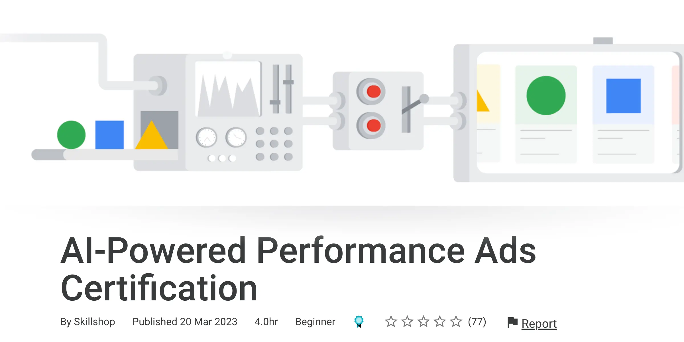 AI-Powered Performance Ads Certification Course