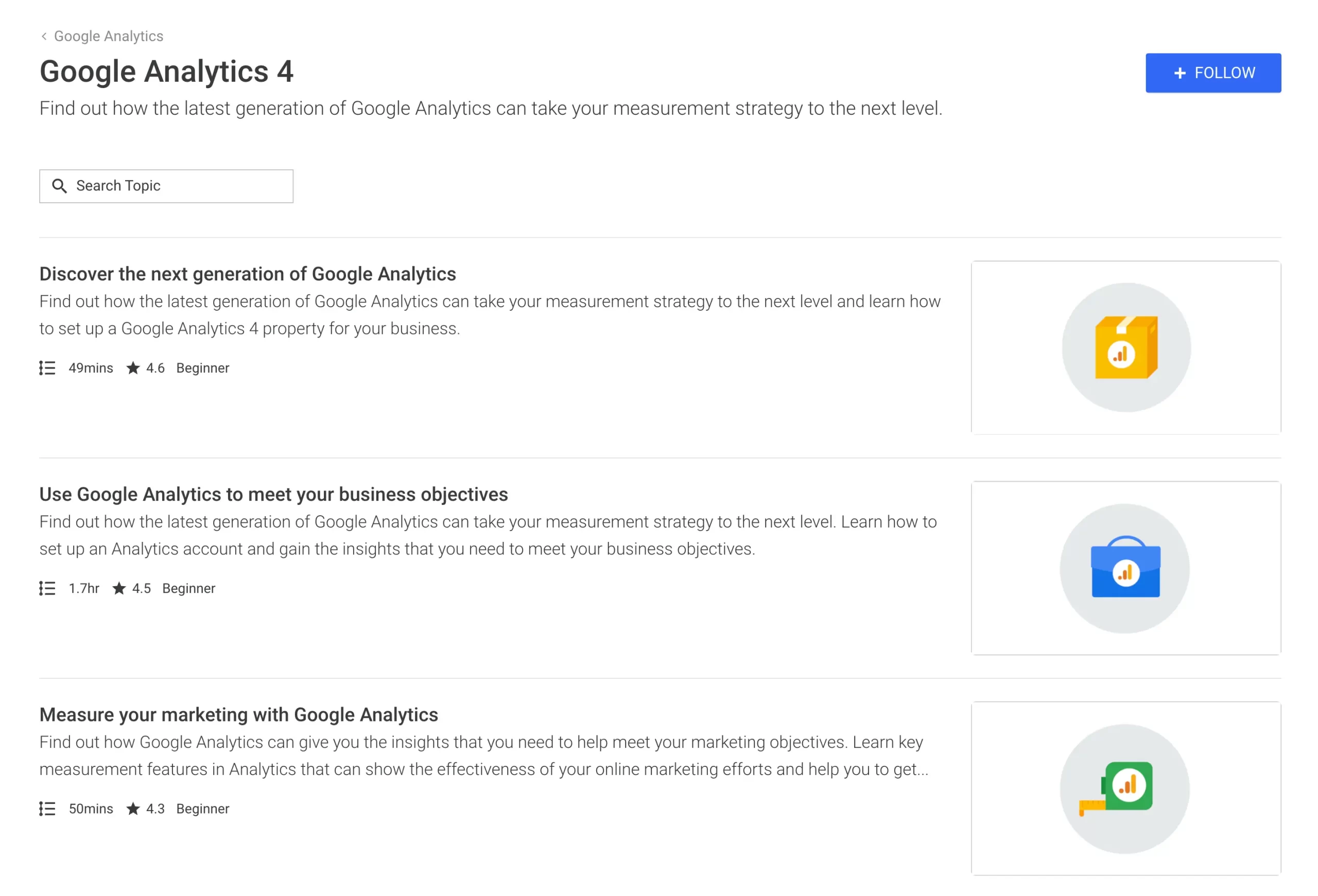 Google Analytics 4 Academy