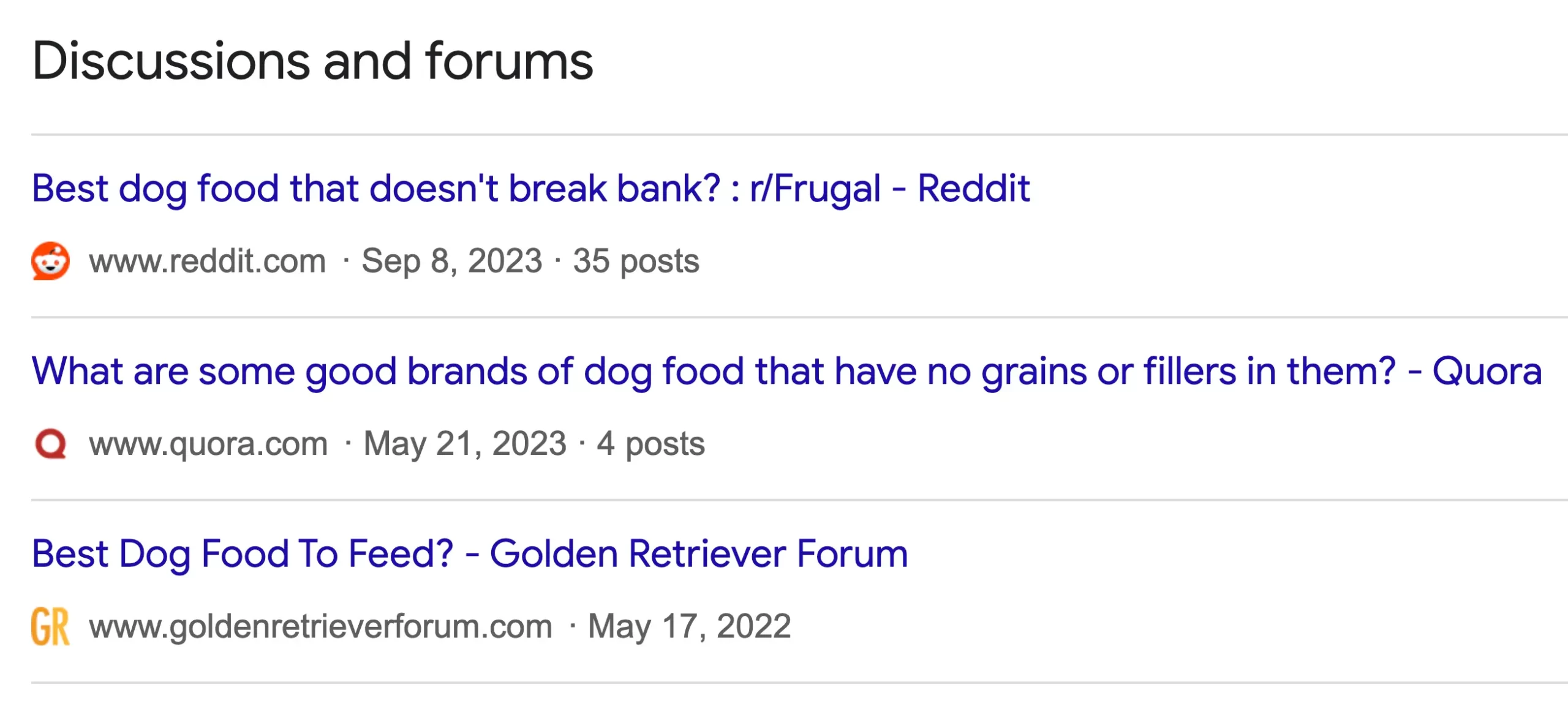 Popular Forums and Discussions