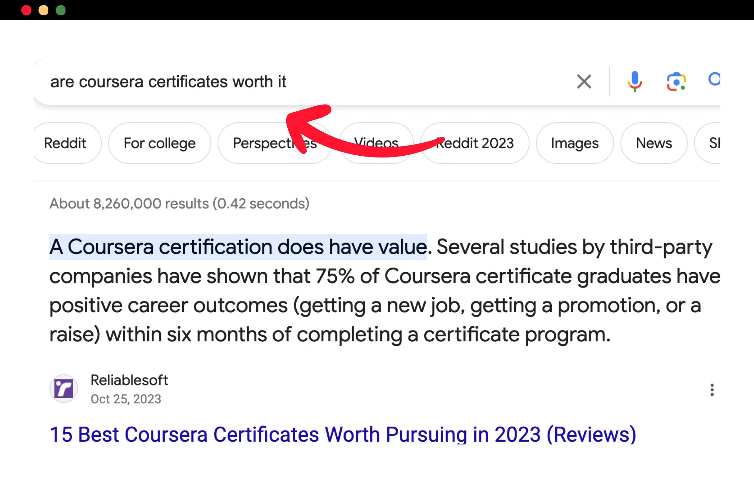 Featured Snippets - Paragraph