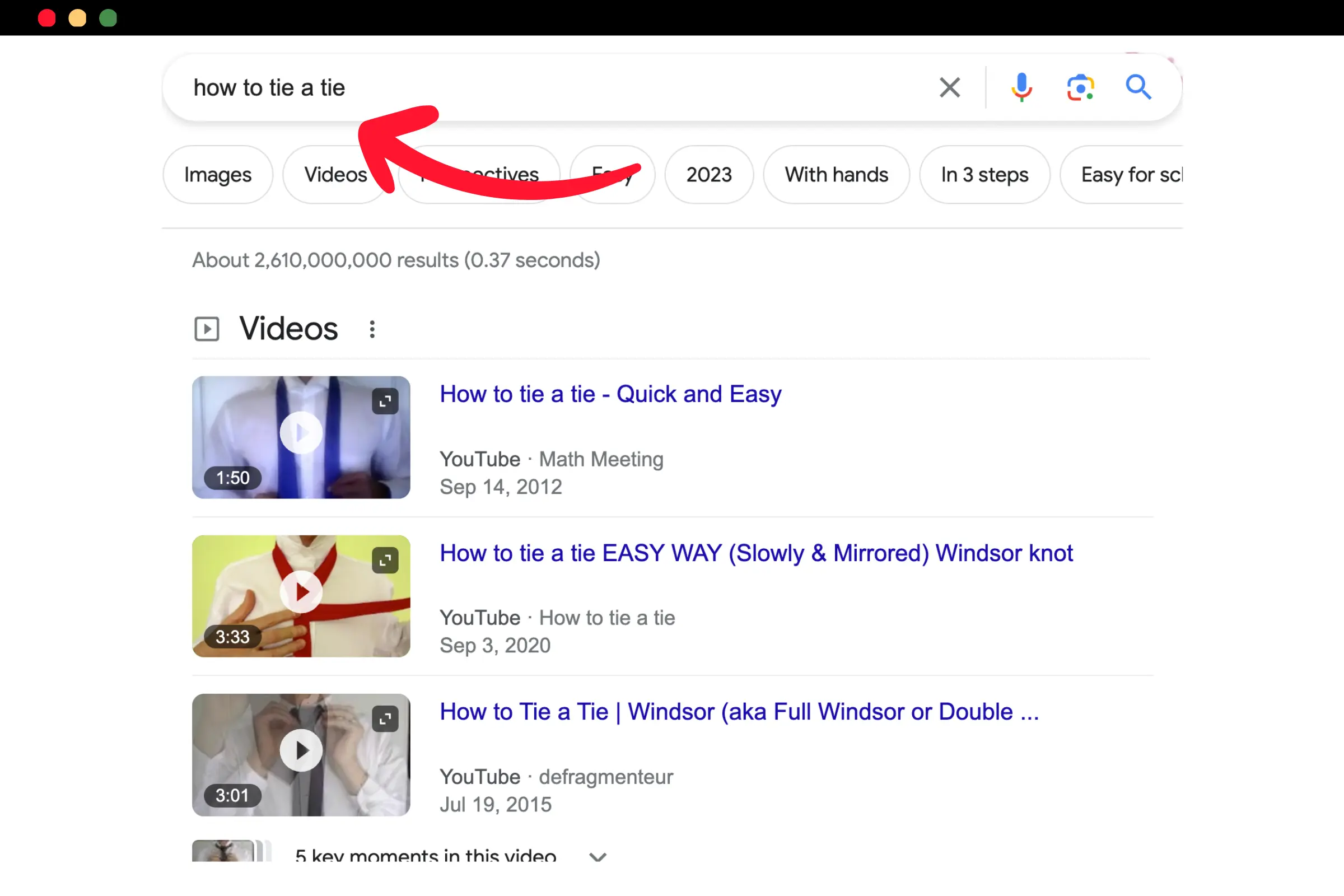 Featured Snippets - Video