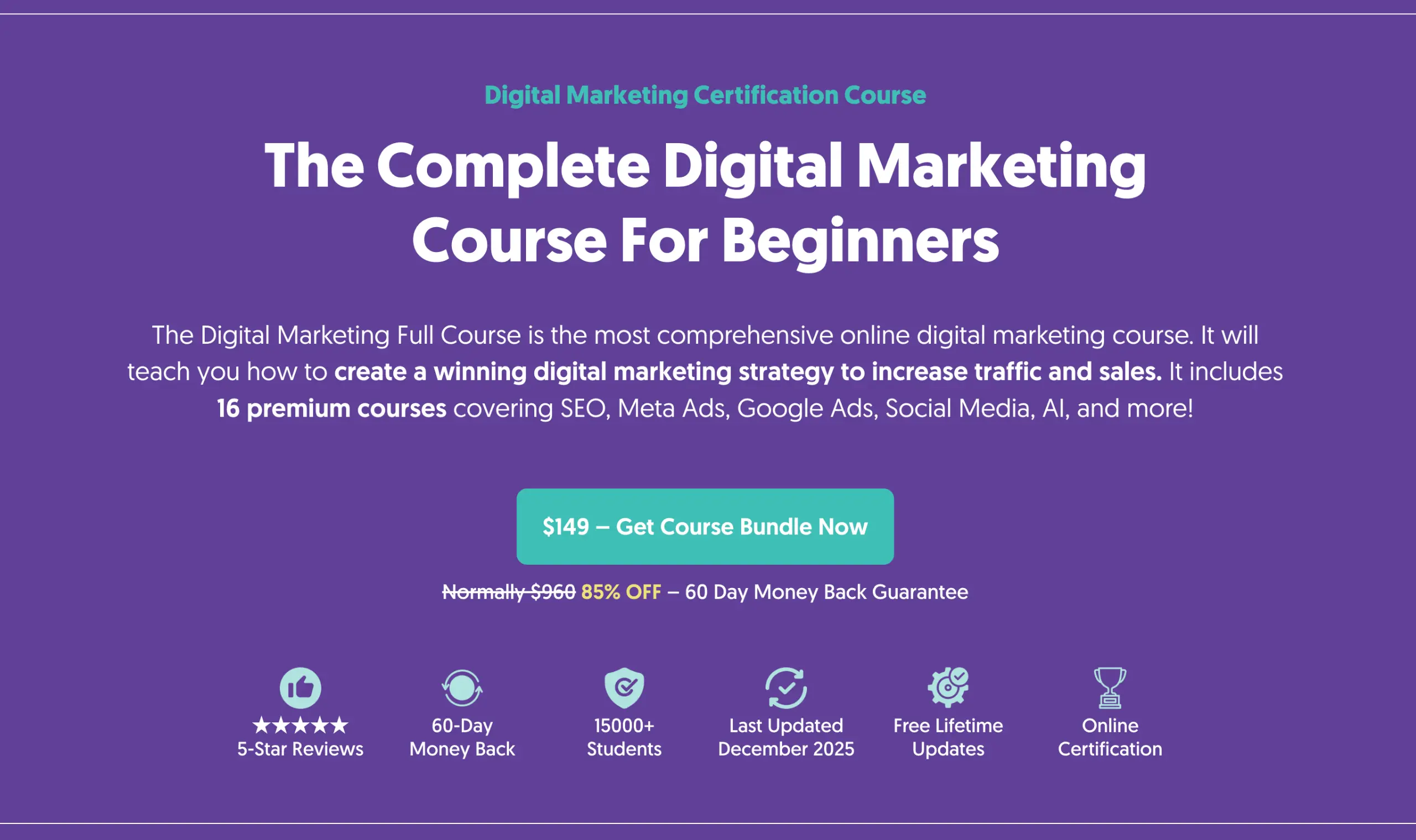 The Complete Digital Marketing Course By Reliablesoft