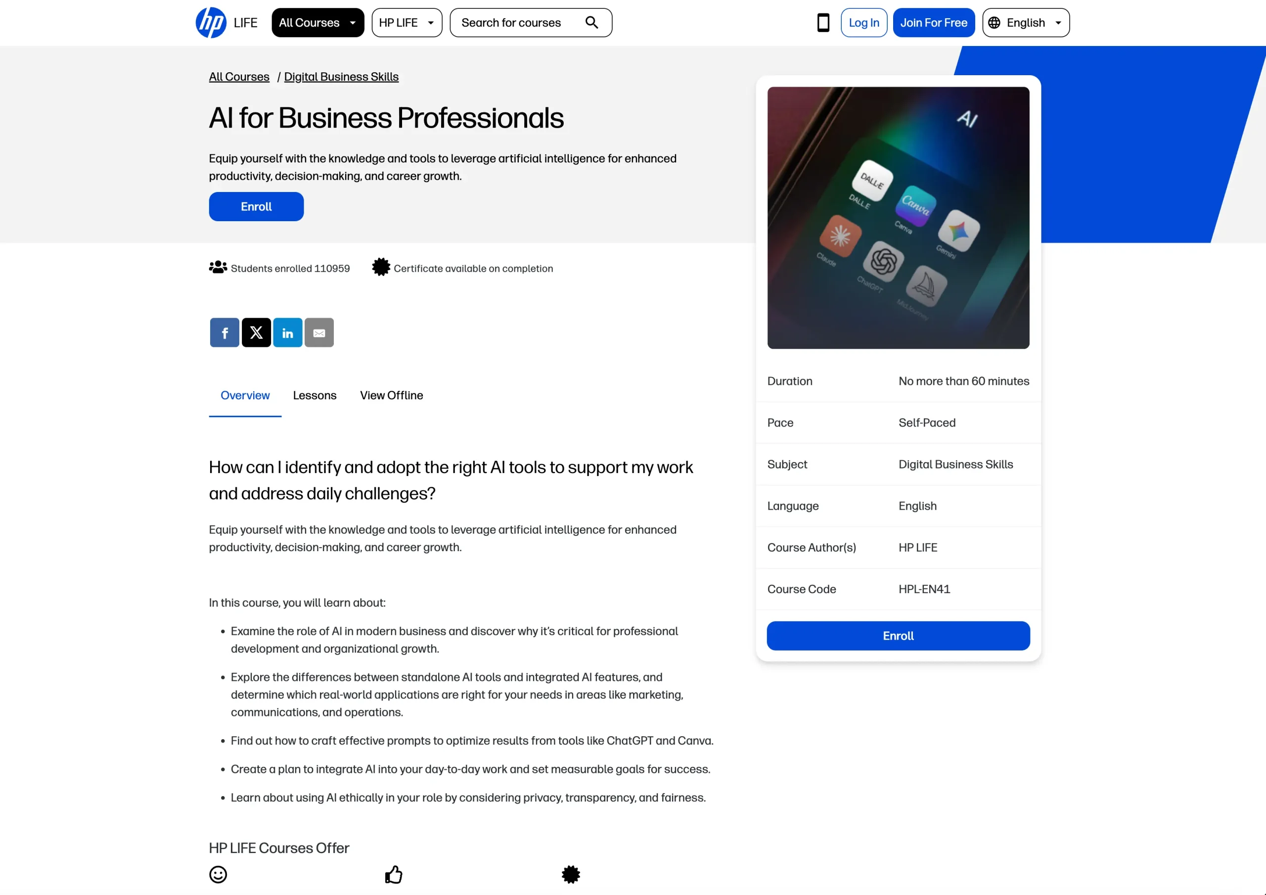 AI for Business Professionals