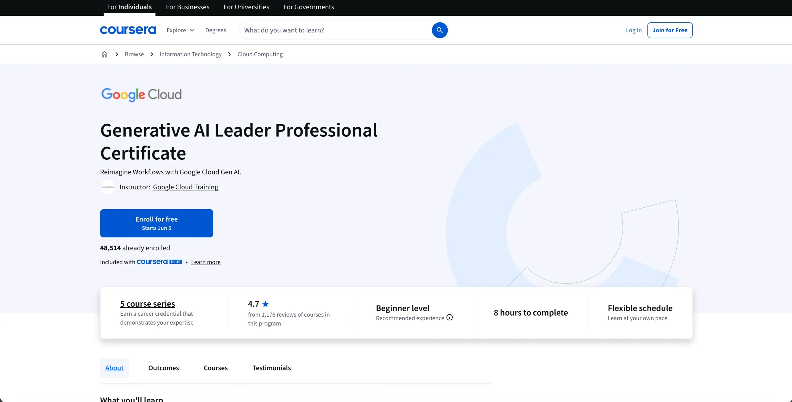 Generative AI Leader by Google Cloud
