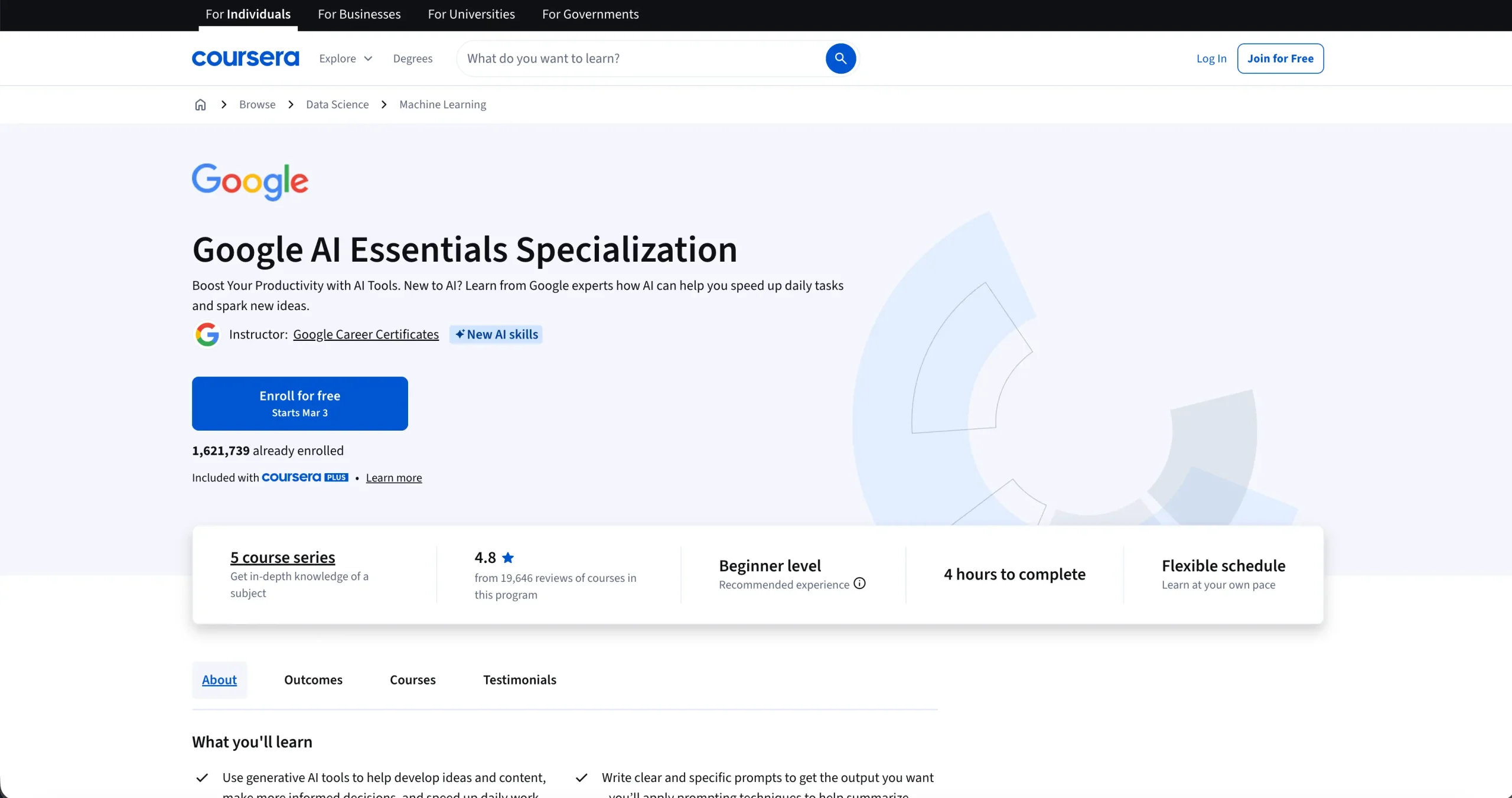 Google AI Essentials