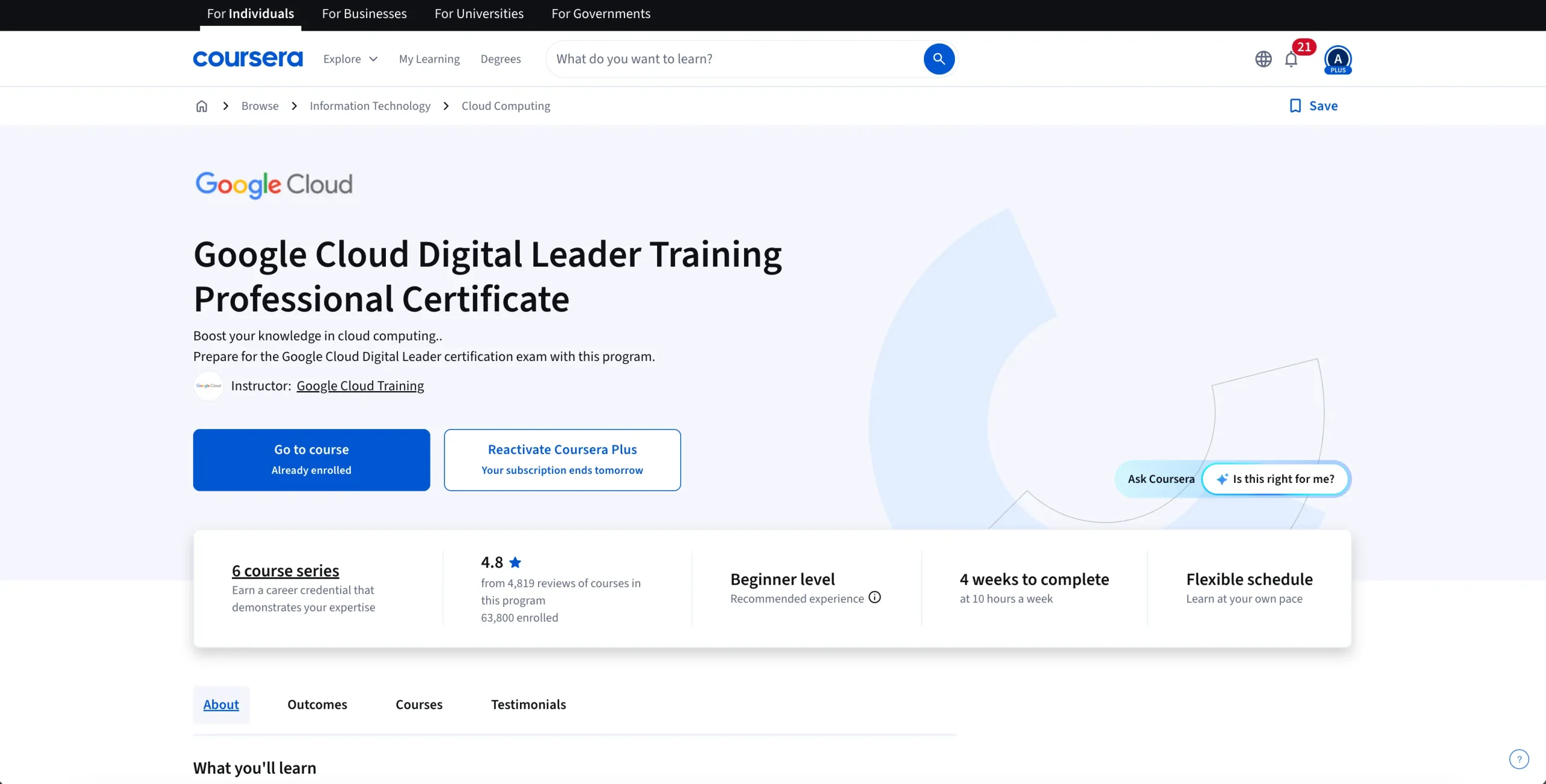 Google Cloud Digital Leader