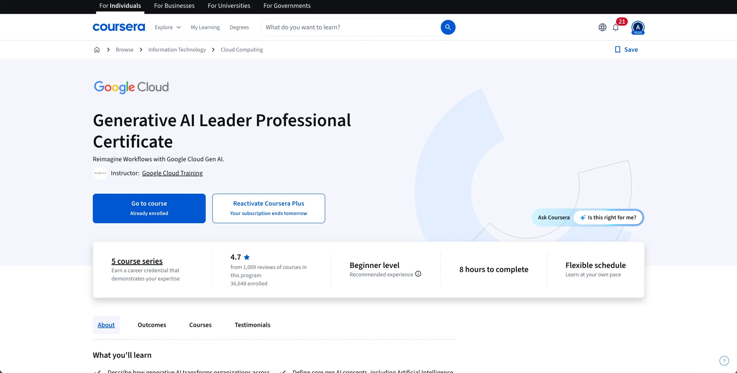 Generative AI for Leaders