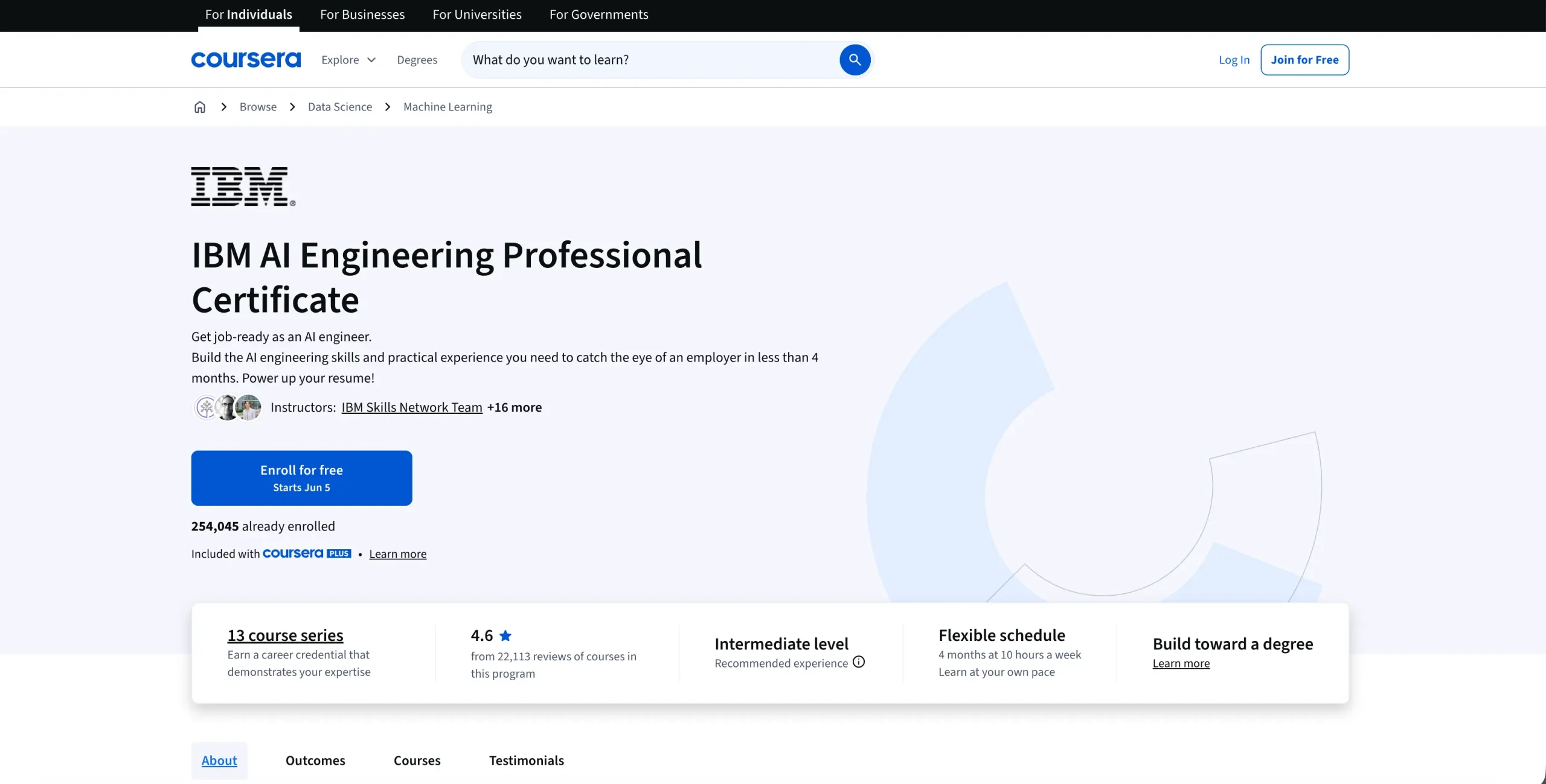 IBM AI Engineering Professional