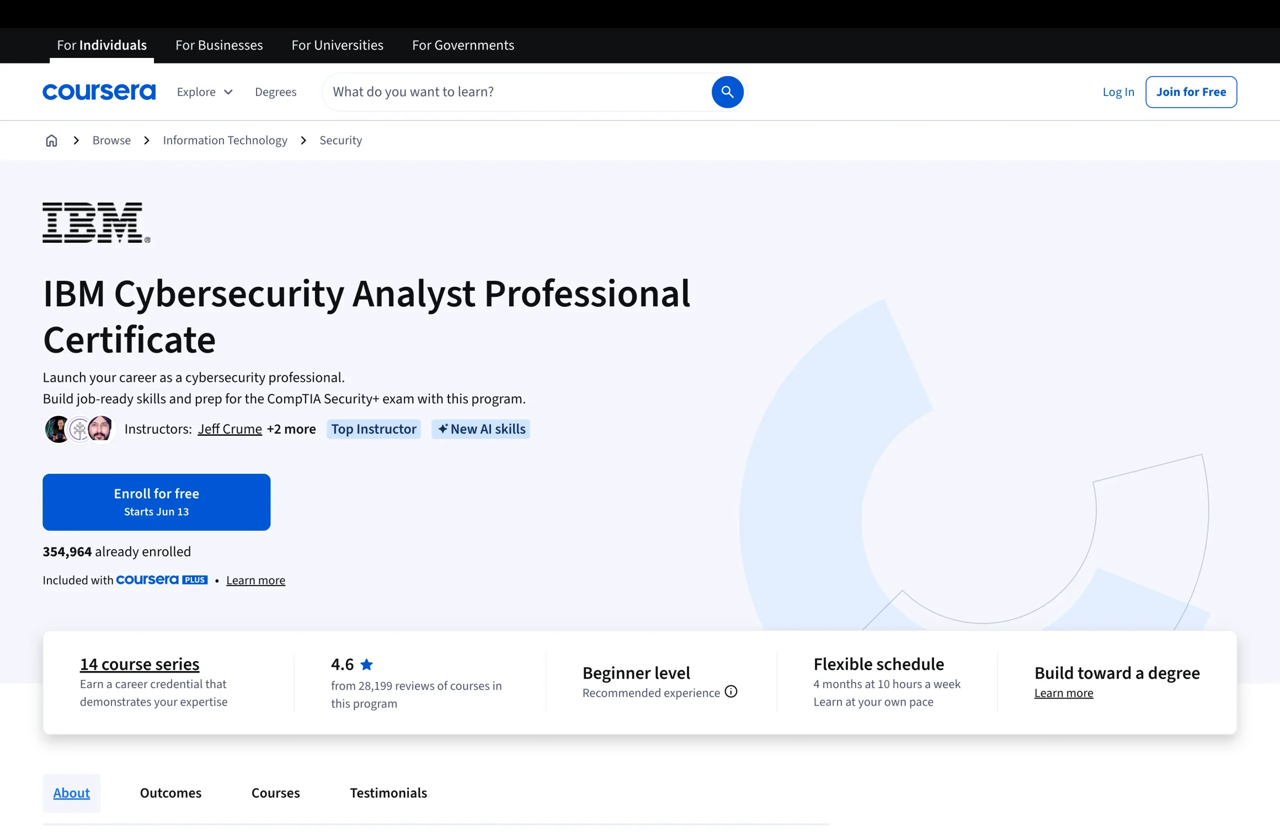 IBM Cybersecurity Analyst Professional Certificate
