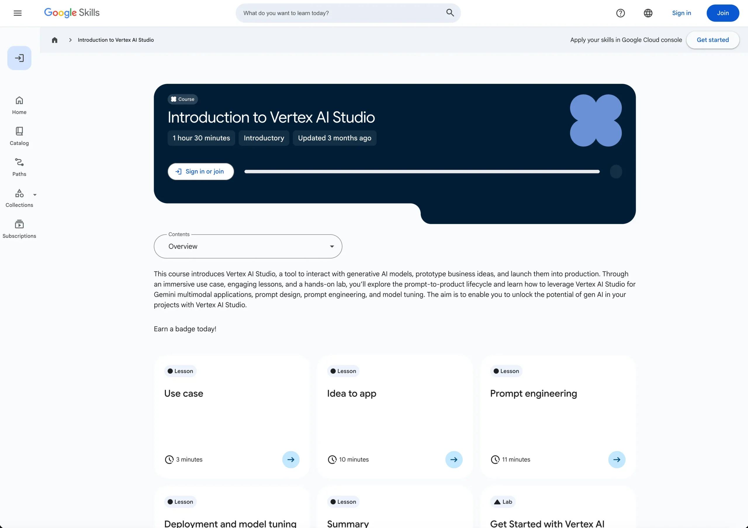 Introduction to Vertex AI Studio