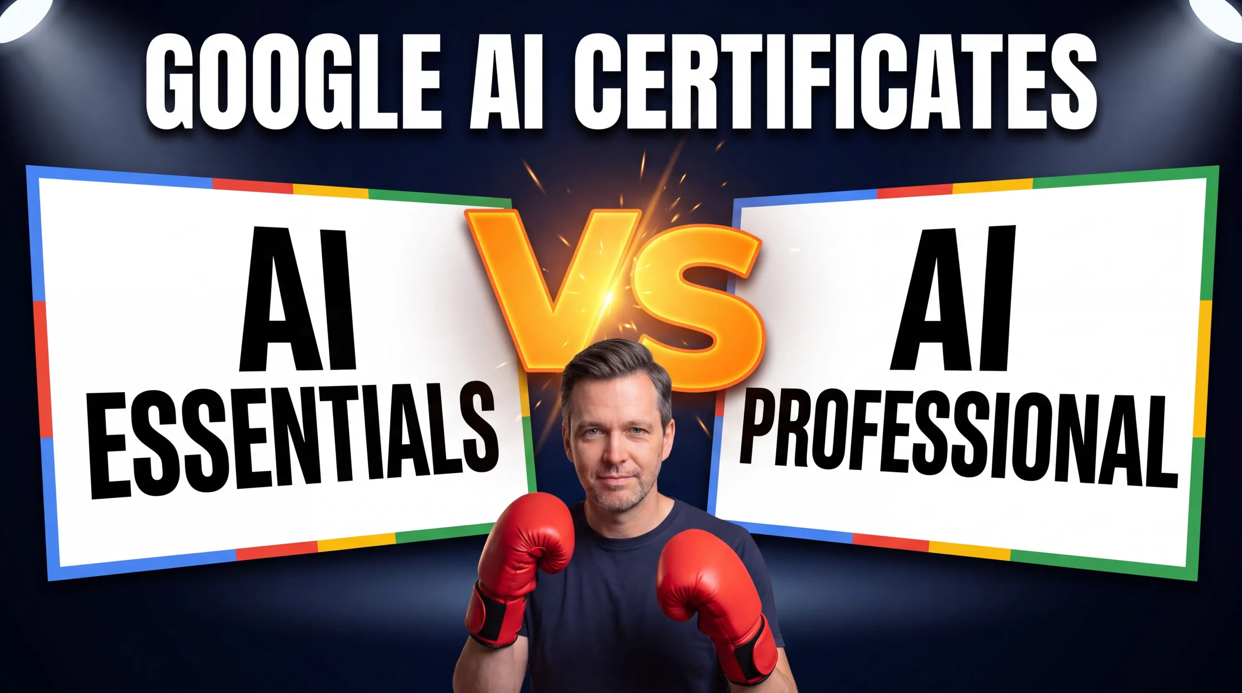 Google AI Essentials Vs Google AI Professional