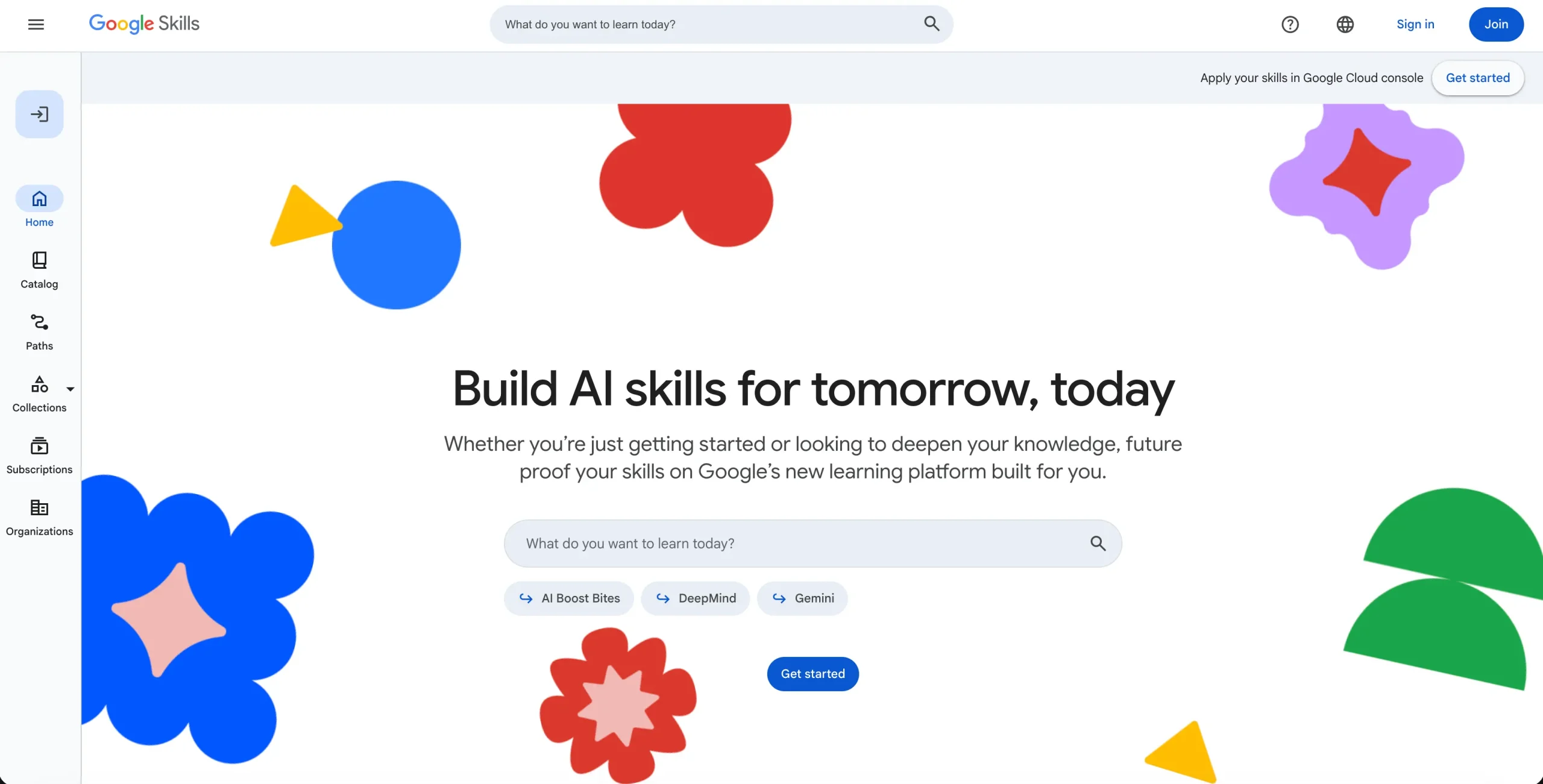 Google Skills