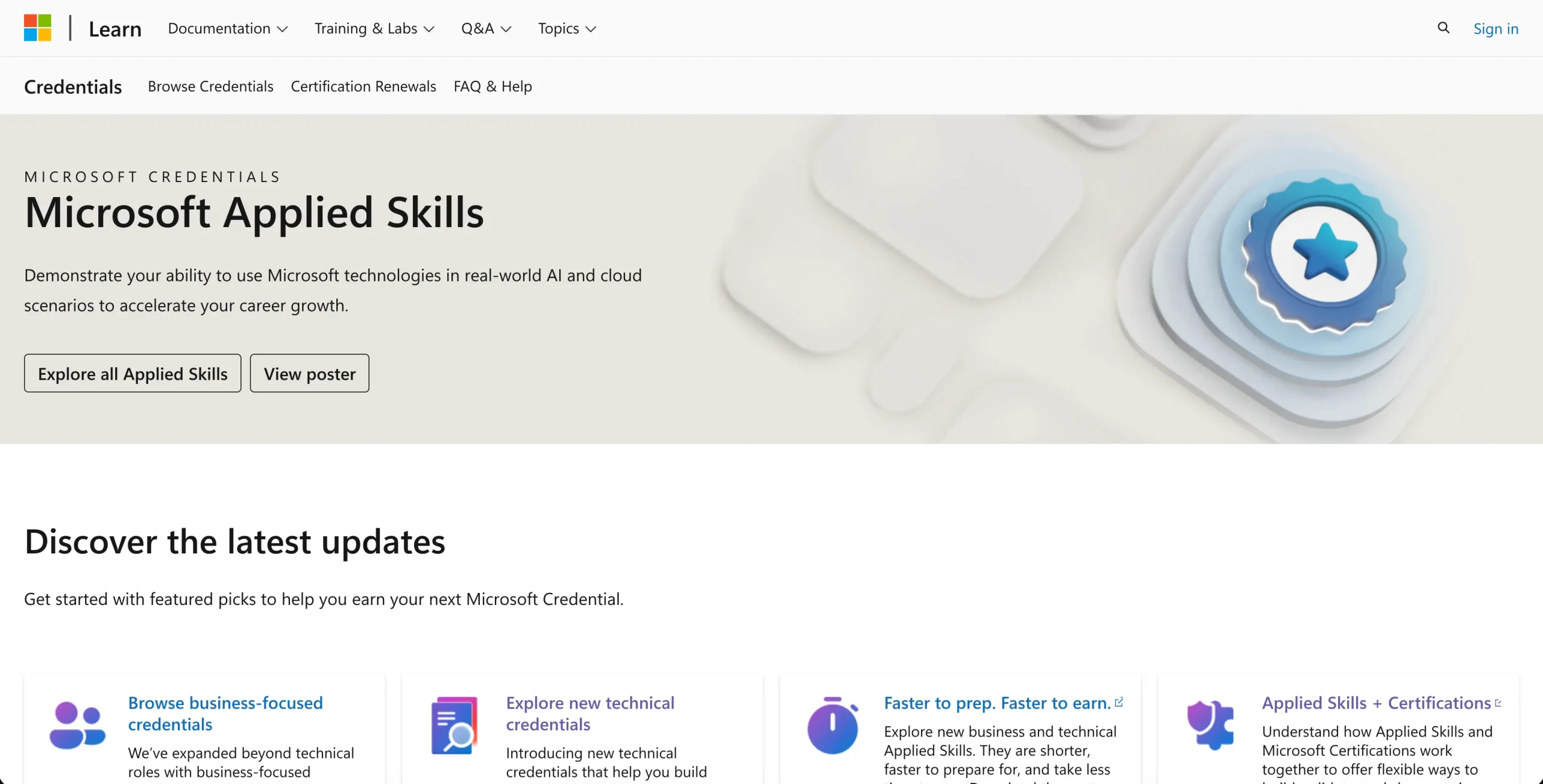 Microsoft Applied Skills
